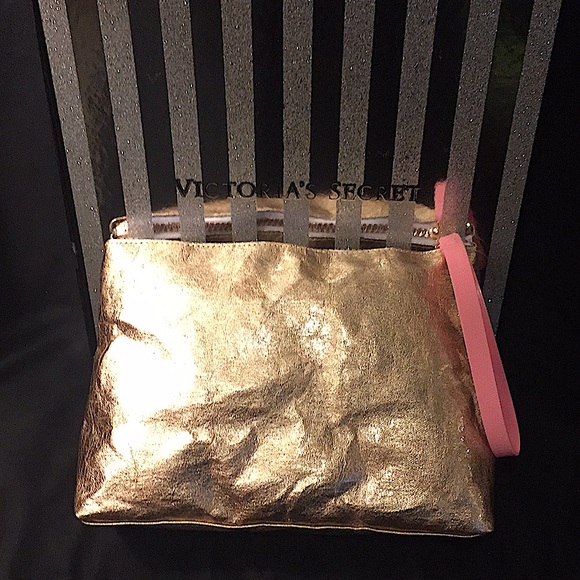 PINK VICTORIA’S SECRET - BEAUTY / COSMETIC BAG - Picture 6 of 13